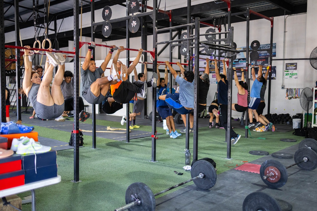 Clase grupal con coach